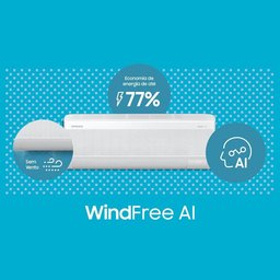 Ar-condicionado Split Inverter 12000 Btus Samsung Windfree Ai Wi-fi High Wall Só Frio - 2