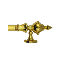 Puxador para Portas Modelo Colonial Dourado 43cm - 10