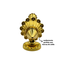 Ver mais imagens de Puxador para Portas Modelo Colonial Dourado 43cm