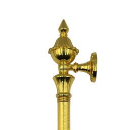 Puxador para Portas Modelo Colonial Dourado 43cm - 7