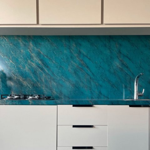 Adesivo para Pia Bancada Imprimax Gold Pedra Mármore Verde Alpi 1,22 X 1,00m