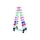 Ver imagem 2 de Suporte Halteres Modelo para 10 Pares Academia Musculação