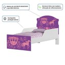 Ver imagem 2 de Cama Infantil Tick Carruagem de Princesa com Colchão