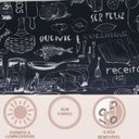 Ver imagem 3 de Cortina Para Cozinha 2,20m x 1,45m Ilhós Estampada Tempero