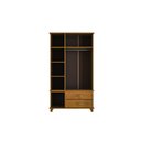 Ver imagem 2 de Guarda Roupa Solteiro 4 Portas 2 Gavetas Seul