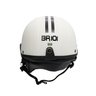 Capacete Coquinho Scooter Elétrica Bike Branco Viseira - 3