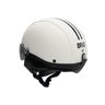 Capacete Coquinho Scooter Elétrica Bike Branco Viseira - 2