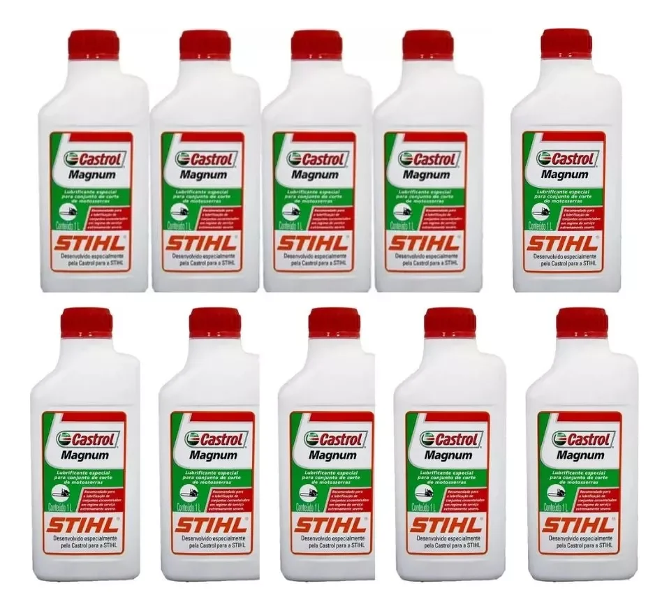 Óleo Stihl Lubrificante P/corrente Motosserra 10 Unidades - 4