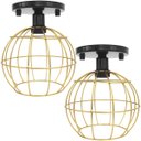 Preto/Dourado