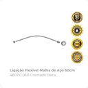 Ver imagem 2 de Ligação Flexível Malha de Aço 60cm 4607.c.060 Cromado Deca