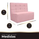 Ver imagem 6 de Canto Alemão Confortável para Apartamento Cozinha e Restaurantes Suede
