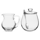 Ver imagem 1 de LIBBEY SUGAR AÇUCAREIRO/CREMEIRA 590/250ml VIDRO TRANSP 2PÇ COM COLHER