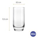 Ver imagem 2 de Conjunto Copo Lights Long Drink 300ml C/06 Un - Élpis Móveis