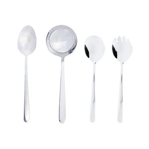Conjunto 4 Talheres para Servir de Aço Inox Viena - Wolff