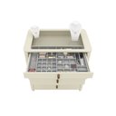 Ver imagem 2 de Cômoda Ilha Innova 5 Gavetas Off White - Gelius