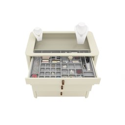 Cômoda Ilha Innova 5 Gavetas Off White - Gelius - 2