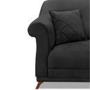 Ver imagem 4 de Poltrona Decorativa Retro Polo com Almofada Veludo 2237 Ezz 2237