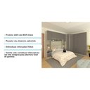Ver imagem 5 de Guarda Roupa Canto Casal 11 Portas e 11 Gavetas Legno Crema com Cinza Puro Prime Luciane Móveis