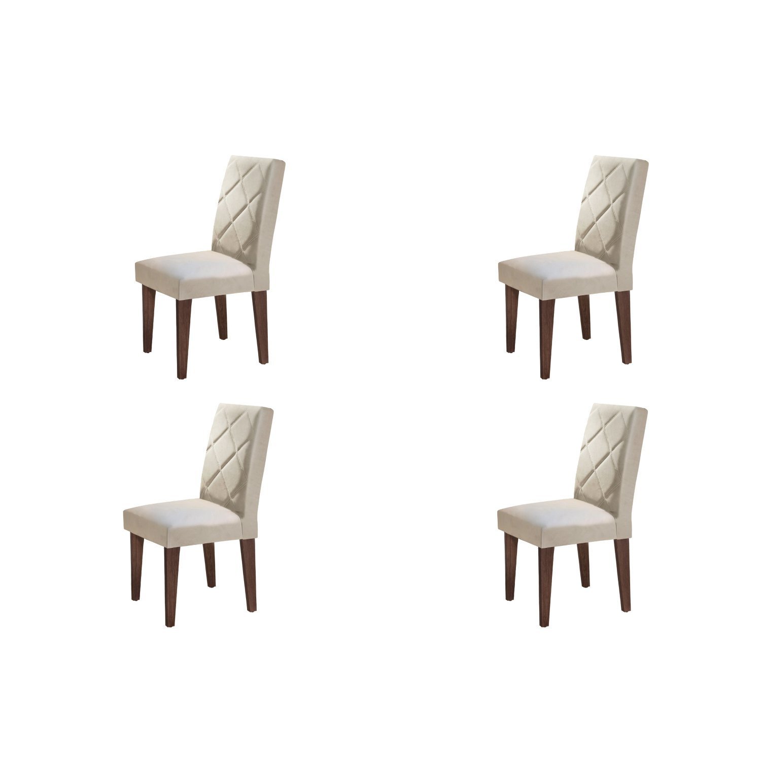 Conjunto 4 Cadeiras Irlanda Rufato - 1
