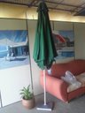 Ver mais imagens de Ombrelone Central 200cm de Diâmetro em Alumínio com Base Persianet