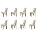 Ver imagem 1 de Conjunto 8 Cadeiras Irlanda