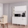 Cozinha Ambiente Kit Duda 140 Cm Branco – Poquema - 2