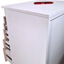 Ver imagem 3 de Carrinho Auxiliar Balcão Armário Base Organizadora Estética