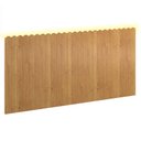 Ver imagem 2 de Painel Decorativo Farm Ambiente 225x109x37 Cm Freijó com Led - Matic