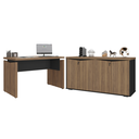 Ver imagem 1 de Mesa para Escritório e Balcão 4 Portas Conde Nogal Preto