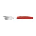 Ver imagem 1 de Kit 24 Garfo Mesa Tramontina Ipanema Inox Vermelho