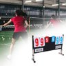 Placar de Mesa Manual para Marcador de Pontos, Grande, Multi-esportivo em Aço para Tênis de Mesa, Fu - 4