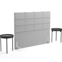 Ver imagem 7 de Cabeceira Cama Box Casal King 195 Cm Roma W01 Linho Cinza - Lyam