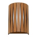 Ver imagem 5 de Arandela Luminária Decorativa Madeira Guarita Red:freijó