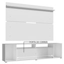 Ver imagem 5 de Rack Madesa Cancun e Painel para TV até 65 Polegadas Branco Cor:Branco