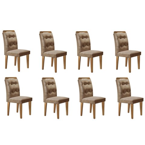 Conjunto 8 Cadeiras Valentina