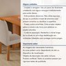Conjunto Sala de Jantar 4 Lugares Retangular Tampo MDF com Mesa e Cadeiras Carol - 16