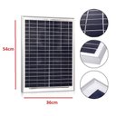 Ver imagem 2 de Painel Placa Célula Energia Solar Fotovoltaica 30W Watts