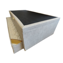 Ver imagem 3 de Bicama Box Baú Solteiro 88x188 com Cama Auxiliar de Molas Ensacadas 3x1 Suede Bege