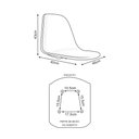 Ver imagem 3 de Assento Eames Eiffel Branco