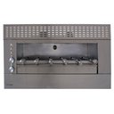 Ver imagem 3 de Churrasqueira a Gás de Embutir 6 Espetos Painel Ventilado Glp