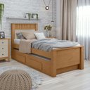 Ver imagem 2 de Cama Solteiro Athenas com Auxiliar Amêndoa Clean Off White Flex - Lopas