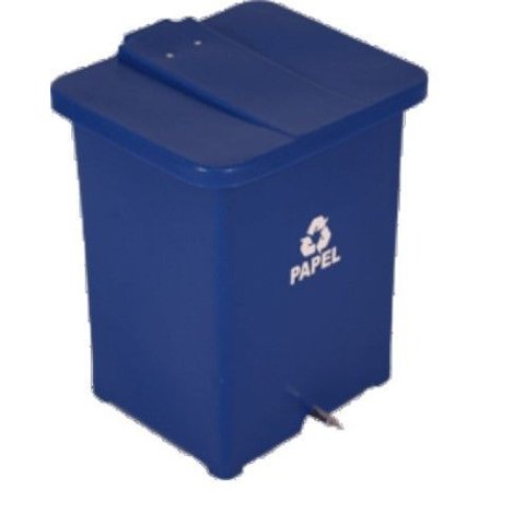 Lixeira 50l C/pedal B2p-0050 Azul Belosch 545