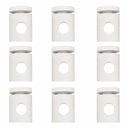 Ver imagem 4 de Kit-9 Desviador de Cabo Para Lustres e Pendentes e Luminária MD-6005/9 - Branco