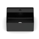 Ver imagem 2 de Cuba de Apoio Quadrada com Mesa 350x350 Design 3D Preto/Matte Black Celite