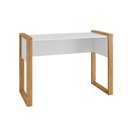 Ver imagem 1 de Mesa para Escritório Office Freijó/Branco Acetinado - Qmovi