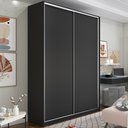 Ver imagem 1 de Guarda Roupa Solteiro 100% MDF BP com 2 Portas Zermatt