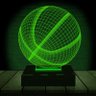 Luminária Led 3d | Basquete Bola| Abajur 16 Cores + Controle - 7