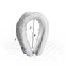 Anilha para Cabo de Aço 19,0-3/4'' Vonder Plus - 2
