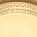 Ver imagem 2 de Plafon Redondo de Cristal Acrílico Branco 28cm Led 20w 3 em 1 Bivolt