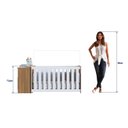 Ver imagem 4 de Conjunto Quarto de Bebê 1 Berço com Colchão 1 Cômoda Trocador Aconchego 